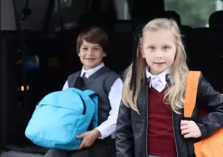 Kids at school